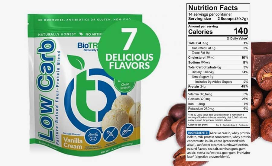 900px x 550px - BioTrust Low Carb: Reviewing Grass Fed Protein Powder Meal Replacement